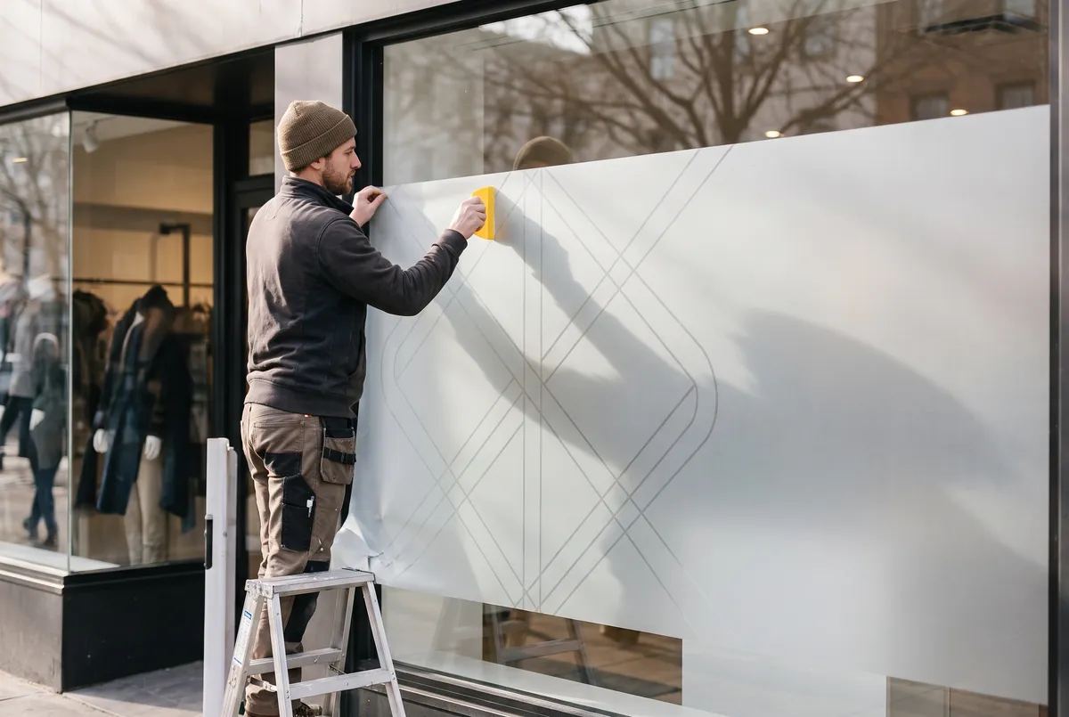 Storefront Graphics installation