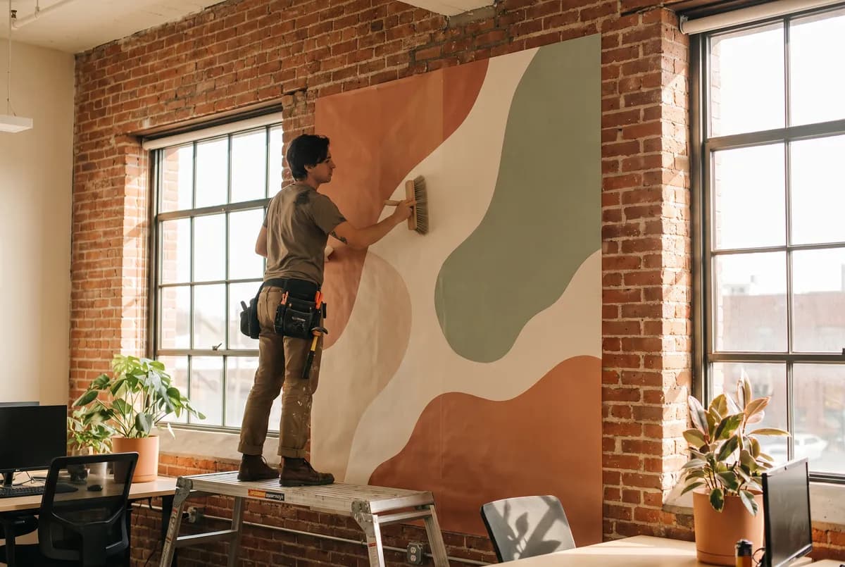 Wall Murals installation